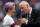 LYON, FRANCE - JULY 07: FIFA President Gianni Infantino reacts as he speaks to Megan Rapinoe of USA during the 2019 FIFA Women's World Cup France Final match between The United States of America and The Netherlands at Stade de Lyon on July 7, 2019 in Lyon, France. (Photo by Marc Atkins/Getty Images)