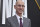 NBA Commissioner Adam Silver arrives at the NBA Awards on Monday, June 24, 2019, at the Barker Hangar in Santa Monica, Calif. (Photo by Richard Shotwell/Invision/AP)