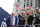 President of the USA Soccer Federation Carlos Cordeiro, Megan Rapinoe, Alex Morgan,Allie Long and other members of the World Cup-winning US women's team take part in a ticker tape parade for the women's World Cup champions on July 10, 2019 in New York. - Tens of thousands of fans are poised to pack the streets of New York on Wednesday to salute the World Cup-winning US women's team in a ticker-tape parade. Four years after roaring fans lined the route of Lower Manhattan's fabled