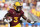 TEMPE, AZ - NOVEMBER 03:  Running back Eno Benjamin #3 of the Arizona State Sun Devils rushes the football against the Utah Utes during the first half of the college football game at Sun Devil Stadium on November 3, 2018 in Tempe, Arizona.  (Photo by Christian Petersen/Getty Images)