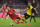 (FILES) In this file photo taken on April 6, 2019 Dortmund's midfielder Marco Reus (R) fouls Bayern Munich's Polish striker Robert Lewandowski during the German first division Bundesliga football match FC Bayern Munich vs Borussia Dortmund in the stadium in Munich, southern Germany. - Bayern Munich face rivals Borussia Dortmund in the Supercup, a one-off football match in Germany that features the winners of the Bundesliga championship and the DFB-Pokal on August 3, 2019. (Photo by Christof STACHE / AFP)        (Photo credit should read CHRISTOF STACHE/AFP/Getty Images)