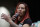 Brazilian-American mixed martial arts superstar, current UFC Women's Featherweight Champion, and Claressa Shields sparring partner, Cris Cyborg, is seen during a news conference, Thursday, Aug. 3, 2017, in Detroit. (AP Photo/Carlos Osorio)