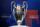The UEFA Champions league trophy is exhibited ahead of the draw for the Champions league quarter-final draw, on March 15, 2019 at the House of European football in Nyon. (Photo by Fabrice COFFRINI / AFP)        (Photo credit should read FABRICE COFFRINI/AFP/Getty Images)