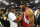 OAKLAND, CA - JUNE 13: Kawhi Leonard #2 reacts with Kyle Lowry #7 of the Toronto Raptors after defeating the Golden State Warriors in Game Six of the NBA Finals on June 13, 2019 at ORACLE Arena in Oakland, California. NOTE TO USER: User expressly acknowledges and agrees that, by downloading and/or using this photograph, user is consenting to the terms and conditions of Getty Images License Agreement. Mandatory Copyright Notice: Copyright 2019 NBAE (Photo by Andrew D. Bernstein/NBAE via Getty Images)