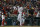 Cincinnati Reds' Aristides Aquino celebrates his two-run homer during the eighth inning of a baseball game against the Washington Nationals at Nationals Park, Monday, Aug. 12, 2019, in Washington. The Nationals won 7-6. (AP Photo/Alex Brandon)