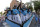 The Caribbean Region Champion Little League team from Willemstad, Curacao, rides in the Little League Grand Slam Parade in downtown Williamsport, Pa., Wednesday, Aug. 14, 2019. The Little League World Series baseball tournament, featuring 16 teams from around the world, starts August 15, 2019 in South Williamsport, Pa. (AP Photo/Gene J. Puskar)