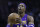 Los Angeles Lakers' Dwight Howard attempts a free-throw during the first half of an NBA basketball game against the Memphis Grizzlies in Memphis, Tenn., Wednesday, Jan. 23, 2013. (AP Photo/Daniel Johnston)