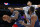 DALLAS, TEXAS - AUGUST 17: Joe Johnson #1 of the Triplets handles the ball against Chris Johnson #3 of the Ghost Ballers during week nine of the BIG3 three on three basketball league at American Airlines Center on August 17, 2019 in Dallas, Texas. (Photo by Ronald Martinez/BIG3 via Getty Images)