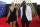 Lindsey Vonn, left, and P. K. Subban arrive at the MTV Movie and TV Awards on Saturday, June 15, 2019, at the Barker Hangar in Santa Monica, Calif. (Photo by Danny Moloshok/Invision/AP)