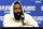 HOUSTON, TX - MAY 10: James Harden #13 of the Houston Rockets speaks to the media after Game Six of the Western Conference Semifinals against the Golden State Warriors during the 2019 NBA Playoffs on May 10, 2019 at the Toyota Center in Houston, Texas. NOTE TO USER: User expressly acknowledges and agrees that, by downloading and/or using this photograph, user is consenting to the terms and conditions of the Getty Images License Agreement. Mandatory Copyright Notice: Copyright 2019 NBAE (Photo by Andrew D. Bernstein/NBAE via Getty Images)