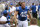 Indianapolis Colts long snapper Matt Overton (45) on the sideline during the first half of an NFL football game against the Detroit Lions in Indianapolis, Sunday, Sept. 11, 2016. (AP Photo/R Brent Smith)
