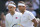 LONDON, ENGLAND - JULY 12: Roger Federer of Switzerland and Rafael Nadal of Spain pose at the net before their semi final match during Day Eleven of The Championships - Wimbledon 2019 at All England Lawn Tennis and Croquet Club on July 12, 2019 in London, England. (Photo by Visionhaus/Getty Images)