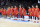 MADRID, SPAIN - AUGUST 22: Spain's Quino Colom, Rudy Fernandez, Pau Ribas, Ricky Rubio, Victor Claver, Marc Gasol, Willy Hernangomez, Pierre Oriola, Xavi Rabaseda, Sergio Llull, Javier Beiran and Juancho Hernangomez during a friendly match between Spain and the Dominican Republic at Wizink Center on August 22, 2019 in Madrid, Spain. (Photo by Borja B. Hojas/Getty Images)
