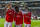 FRANKFURT AM MAIN, GERMANY - SEPTEMBER 19: Granit Xhaka of Arsenal FC, Bukayo Saka of Arsenal FC and Nicolas Pepe of Arsenal FC celebrates after scoring his team's second goal during the UEFA Europa League group F match between Eintracht Frankfurt and Arsenal FC at  on September 19, 2019 in Frankfurt am Main, Germany. (Photo by TF-Images/Getty Images)