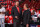 HOUSTON, TX - MAY 6:  Houston Rockets General Manager Daryl Morey and Houston Rockets owner Tilman Fertitta speak during Game Four of the Western Conference Semifinals of the 2019 NBA Playoffs on May 6, 2019 at the Toyota Center in Houston, Texas. NOTE TO USER: User expressly acknowledges and agrees that, by downloading and/or using this photograph, user is consenting to the terms and conditions of the Getty Images License Agreement. Mandatory Copyright Notice: Copyright 2019 NBAE (Photo by Bill Baptist/NBAE via Getty Images)