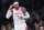 Houston Rockets forward Carmelo Anthony (7) reacts after scoring a three-point basket in the second half of an NBA basketball game against the Brooklyn Nets, Friday, Nov. 2, 2018, in New York. (AP Photo/Mary Altaffer)