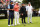 INZAI, JAPAN - OCTOBER 21: Tiger Woods of the United States, Jason Day of Australia, Rory McIlroy of Northern Ireland and Hideki Matsuyama of Japan line up on the 1st tee during The Challenge: Japan Skins at Accordia Golf Narashino Country Club on October 21, 2019 in Inzai, Chiba, Japan. (Photo by Atsushi Tomura/Getty Images)