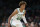 Boston Celtics' Romeo Langford plays against the Cleveland Cavaliers during an NBA preseason basketball game in Boston, Sunday, Oct. 13, 2019. (AP Photo/Michael Dwyer)