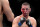 NEW YORK, NEW YORK - NOVEMBER 02: Nate Diaz of the United States fights against Jorge Masvidal (not pictured) of the United States in the Welterweight