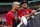 BOSTON, MA - JULY 28: Mookie Betts #50 talks with J.D. Martinez #28 of the Boston Red Sox before a game against the New York Yankees on July 28, 2019 at Fenway Park in Boston, Massachusetts. (Photo by Billie Weiss/Boston Red Sox/Getty Images)