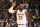 LOS ANGELES, CA - NOVEMBER 10: LeBron James #23 of the Los Angeles Lakers looks on during the game against the Toronto Raptors on November 10, 2019 at STAPLES Center in Los Angeles, California. NOTE TO USER: User expressly acknowledges and agrees that, by downloading and/or using this Photograph, user is consenting to the terms and conditions of the Getty Images License Agreement. Mandatory Copyright Notice: Copyright 2019 NBAE (Photo by Andrew D. Bernstein/NBAE via Getty Images)