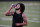RIVERDALE, GA - NOVEMBER 16: Colin Kaepernick drinks water during the Colin Kaepernick NFL workout held at Charles R. Drew High School on November 16, 2019 in Riverdale, Georgia. (Photo by Carmen Mandato/Getty Images)