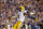 LSU wide receiver Ja'Marr Chase (1) celebrates his touchdown reception during the first half of the team's NCAA college football game against Texas A&M in Baton Rouge, La., Saturday, Nov. 30, 2019. (AP Photo/Gerald Herbert)