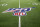 The NFL 100 logo is displayed on the field at ATT Stadium during an NFL football game between the Dallas Cowboys and Buffalo Bills in Arlington, Texas, Thursday, Nov. 28, 2019. (AP Photo/Roger Steinman)