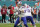 Buffalo Bills quarterback Josh Allen (17) looks to pass, during the second half at an NFL football game against the Miami Dolphins, Sunday, Nov. 17, 2019, in Miami Gardens, Fla. (AP Photo/Lynne Sladky)