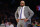 NEW YORK, NEW YORK - NOVEMBER 24:  Head Coach David Fizdale of the New York Knicks looks on against the Brooklyn Nets at Madison Square Garden on November 24, 2019 in New York City.Brooklyn Nets defeated the New York Knicks 103-101. NOTE TO USER: User expressly acknowledges and agrees that, by downloading and or using this photograph, User is consenting to the terms and conditions of the Getty Images License Agreement. Mandatory Copyright Notice: Copyright 2019 NBAE.  (Photo by Mike Stobe/Getty Images)