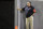 Sam Pittman, Georgia's newly announced offensive line coach for next season, watches a Georgia football practice ahead of the TaxSlayer Bowl game against Penn State, Wednesday, Dec. 16, 2015, in Athens, Ga. (AP Photo/David Goldman)