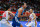 MANILA, PHILIPPINES - DECEMBER 07: Christian Karl Standhardinger #34 of the Philippines handles the ball against Phu Dwe Star #99 of Myanmar during the 5x5 Men's Basketball at the Mall of Asia Arena during day 7 of the Southeast Asian Games on December 07, 2019 in Manila, Philippines. (Photo by Annice Lyn/Getty Images)