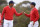 U.S. team player and captain Tiger Woods, left, and teammate Justin Thomas celebrate after Woods birdied the 5th during their fourball match at the Royal Melbourne Golf Club in the opening rounds of the President's Cup golf tournament in Melbourne, Thursday, Dec. 12, 2019. (AP Photo/Andy Brownbill)