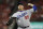 Los Angeles Dodgers starting pitcher Hyun-Jin Ryu throws to a Washington Nationals batter during the first inning in Game 3 of a baseball National League Division Series on Sunday, Oct. 6, 2019, in Washington. (AP Photo/Julio Cortez)