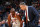 OKLAHOMA CITY, OK- DECEMBER 16: Chris Paul #3 of the Oklahoma City Thunder and Billy Donovan of the Oklahoma City Thunder speak during a game against the Chicago Bulls on December 16, 2019 at Chesapeake Energy Arena in Oklahoma City, Oklahoma. NOTE TO USER: User expressly acknowledges and agrees that, by downloading and or using this photograph, User is consenting to the terms and conditions of the Getty Images License Agreement. Mandatory Copyright Notice: Copyright 2019 NBAE (Photo by Zach Beeker/NBAE via Getty Images)
