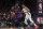 LOS ANGELES, CALIFORNIA - MARCH 01: LeBron James #23 of the Los Angeles Lakers is guraded by Giannis Antetokounmpo #34 of the Milwaukee Bucks during the game at Staples Center on March 01, 2019 in Los Angeles, California. NOTE TO USER: User expressly acknowledges and agrees that, by downloading and or using this photograph, User is consenting to the terms and conditions of the Getty Images License Agreement.  (Photo by Kevork Djansezian/Getty Images)
