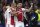 Ajax's Hakim Ziyech celebrates with Dusan Tadic, right,after scoring his side's second goal during the Champions League semifinal second leg soccer match between Ajax and Tottenham Hotspur at the Johan Cruyff ArenA in Amsterdam, Netherlands, Wednesday, May 8, 2019. (AP Photo/Peter Dejong)
