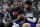 Los Angeles Clippers' Kawhi Leonard, left, and Paul George talk on the bench during the second half of an NBA basketball game against the San Antonio Spurs, Saturday, Dec. 21, 2019, in San Antonio. Los Angeles won 134-109. (AP Photo/Darren Abate)