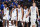 LAS VEGAS, NEVADA - DECEMBER 21:  Ashton Hagans #0, Immanuel Quickley #5, EJ Montgomery #23, Tyrese Maxey #3 and Nate Sestina #1 of the Kentucky Wildcats walk back on the court after a timeout in their game against the Ohio State Buckeyes during the CBS Sports Classic at T-Mobile Arena on December 21, 2019 in Las Vegas, Nevada. The Buckeyes defeated the Wildcats 71-65.  (Photo by Ethan Miller/Getty Images)