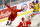 Sweden's Rasmus Sandin, right, skates past as Russia's Ivan Morozov, left, celebrates with Russia's Vasili Podkolzin, center, after scoring his sides winning goal during the U20 Ice Hockey Worlds semifinal match between Sweden and Russia in Ostrava, Czech Republic, Saturday, Jan. 4, 2020. (AP Photo/Petr David Josek)