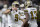 El quarterback de los Saints de Nueva Orleans, Drew Brees (9) celebra su pase de touchdown con el wide receiver Michael Thomas (13) durante la segunda mitad del juego contra los Eagles de Filadelfia, el domingo 18 de noviembre de 2018, en Nueva Orleans. (AP Foto/Bill Feig)
