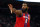 Detroit Pistons center Andre Drummond defends during the first half of an NBA basketball game against the Charlotte Hornets, Friday, Nov. 29, 2019, in Detroit. (AP Photo/Carlos Osorio)