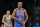 Oklahoma City Thunder guard Chris Paul (3) reacts after hitting a three-point shot during the second half of an NBA basketball game against the Brooklyn Nets, Tuesday, Jan. 7, 2020, in New York. The Thunder defeated the Nets 111-103 in overtime. (AP Photo/Kathy Willens)