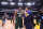 SAN FRANCISCO, CA - JANUARY 8: Giannis Antetokounmpo #34 of the Milwaukee Bucks and Stephen Curry #30 of the Golden State Warriors talk after a game on January 8, 2020 at Chase Center in San Francisco, California. NOTE TO USER: User expressly acknowledges and agrees that, by downloading and or using this photograph, user is consenting to the terms and conditions of Getty Images License Agreement. Mandatory Copyright Notice: Copyright 2020 NBAE (Photo by Noah Graham/NBAE via Getty Images)