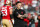 SANTA CLARA, CALIFORNIA - DECEMBER 15: San Francisco 49ers offensive assistant coach Katie Sowers looks on during the warm up before the game against the Atlanta Falcons at Levi's Stadium on December 15, 2019 in Santa Clara, California. (Photo by Lachlan Cunningham/Getty Images)