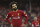 Liverpool's Mohamed Salah during the English Premier League soccer match between Liverpool and Watford at Anfield stadium in Liverpool, England, Saturday, Dec. 14, 2019. (AP Photo/Rui Vieira)