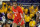 Houston's DeJon Jarreau (3) brings the ball up the court against East Carolina during the second half of an NCAA college basketball game in Greenville, N.C., Wednesday, Jan. 29, 2020. (AP Photo/Karl B DeBlaker)