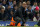 Manchester City's head coach Pep Guardiola reacts after a missed chance to score during the English League Cup semifinal second leg soccer match between Manchester City and Manchester United at Etihad stadium in Manchester, England, Wednesday, Jan. 29, 2020. (AP Photo/Dave Thompson)