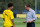 DORTMUND, GERMANY - JULY 09: Jadon Sancho of Dortmund speak wirh Michael Zorc of Dortmund during a training session at BVB trainings center on July 9, 2018 in Dortmund, Germany. (Photo by TF-Images/Getty Images)
