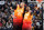 SALT LAKE CITY, UT - JANUARY 20: Rudy Gobert #27 and Donovan Mitchell #45 of the Utah Jazz talk during the game against the Indiana Pacers on January 20, 2020 at vivint.SmartHome Arena in Salt Lake City, Utah. NOTE TO USER: User expressly acknowledges and agrees that, by downloading and or using this Photograph, User is consenting to the terms and conditions of the Getty Images License Agreement. Mandatory Copyright Notice: Copyright 2020 NBAE (Photo by Melissa Majchrzak/NBAE via Getty Images)